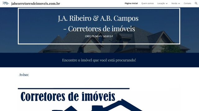 J.A. Ribeiro & A.B. Campos - Corretores de Imóveis - Tatuí