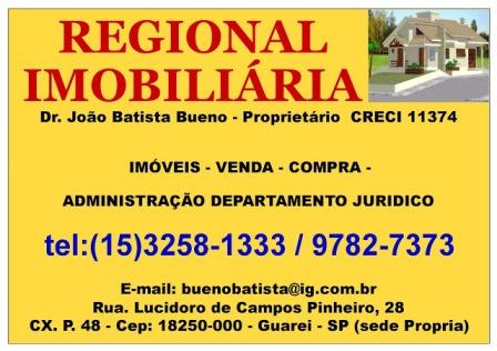 Regional Imobiliária - Guareí