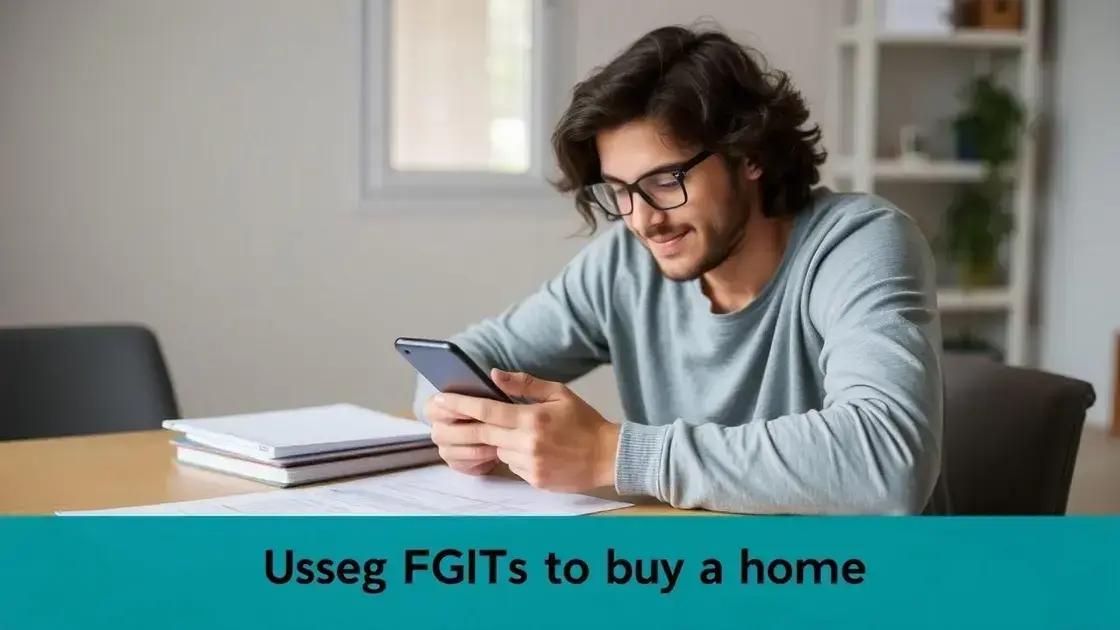 Requisitos para usar o FGTS na compra