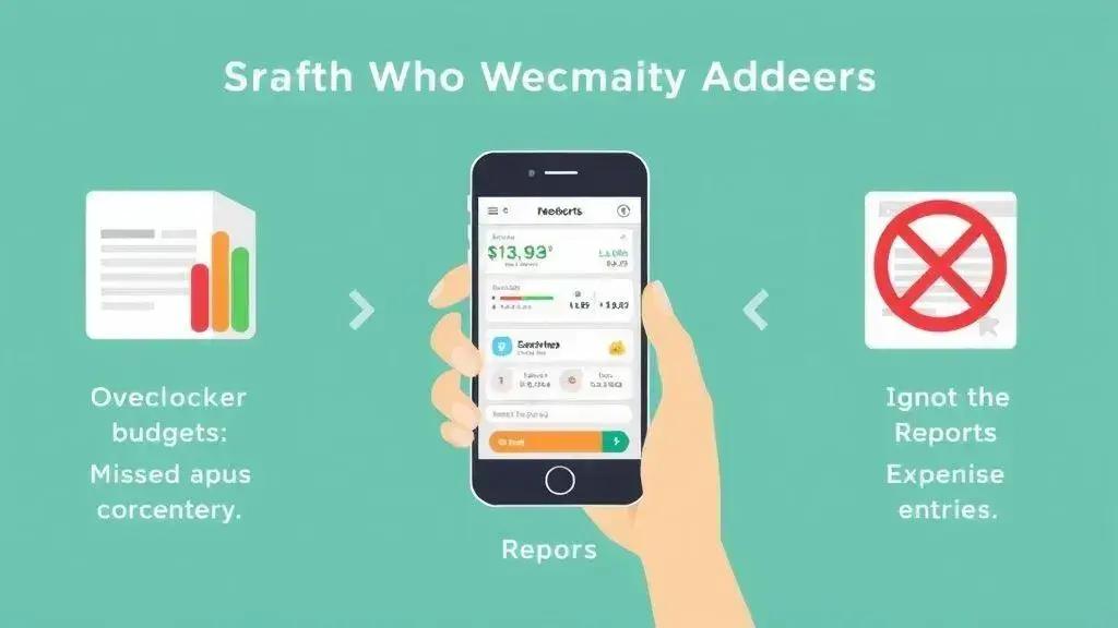 Erros comuns ao utilizar apps financeiros